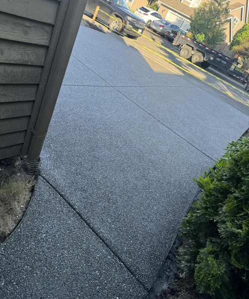 Exposed Aggregate Driveway in Federal Way